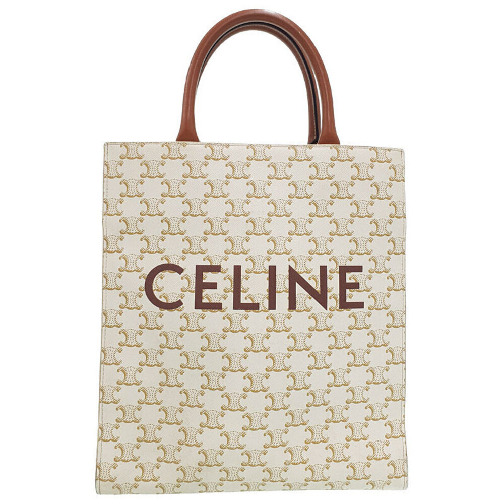 Celine Triomphe Vertical Cabas Tote Bag Handbag - Picture 1 of 9